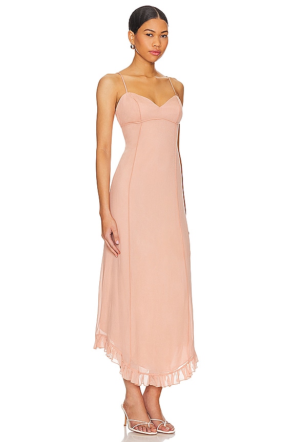 view 2 of 3 KHALANI MAXI 원피스 in Dusty Mauve