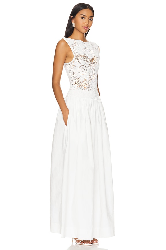 view 2 of 4 Kenleigh Maxi Dress in White