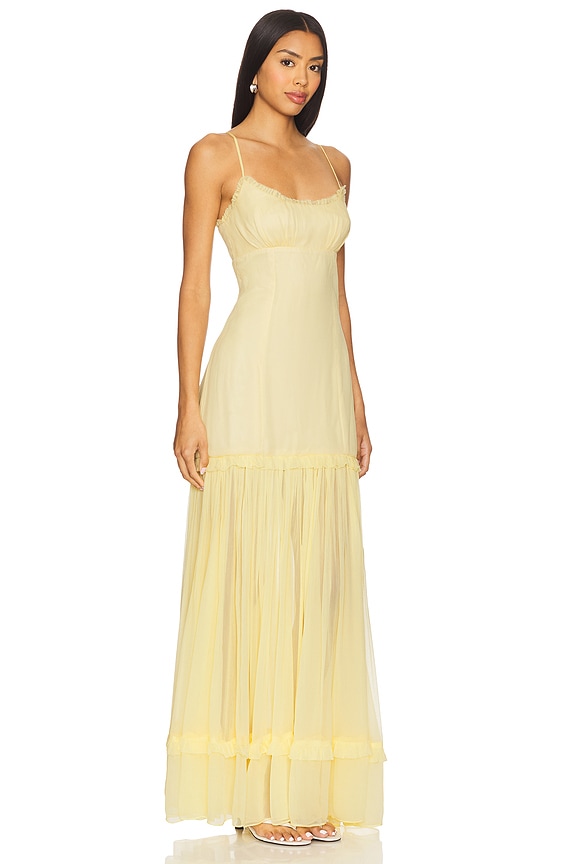 view 2 of 3 Ada Maxi Dress in Butter Yellow
