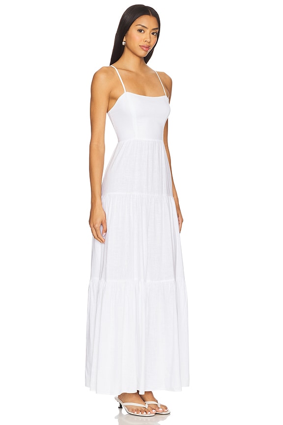 view 2 of 3 Tilda Maxi Dress in White