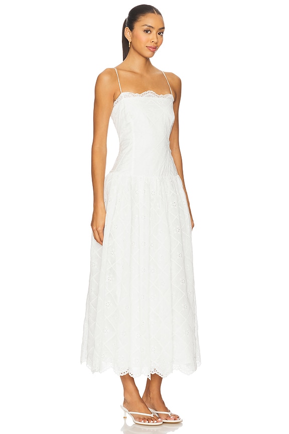 view 2 of 3 Sofiya Midi Dress in White