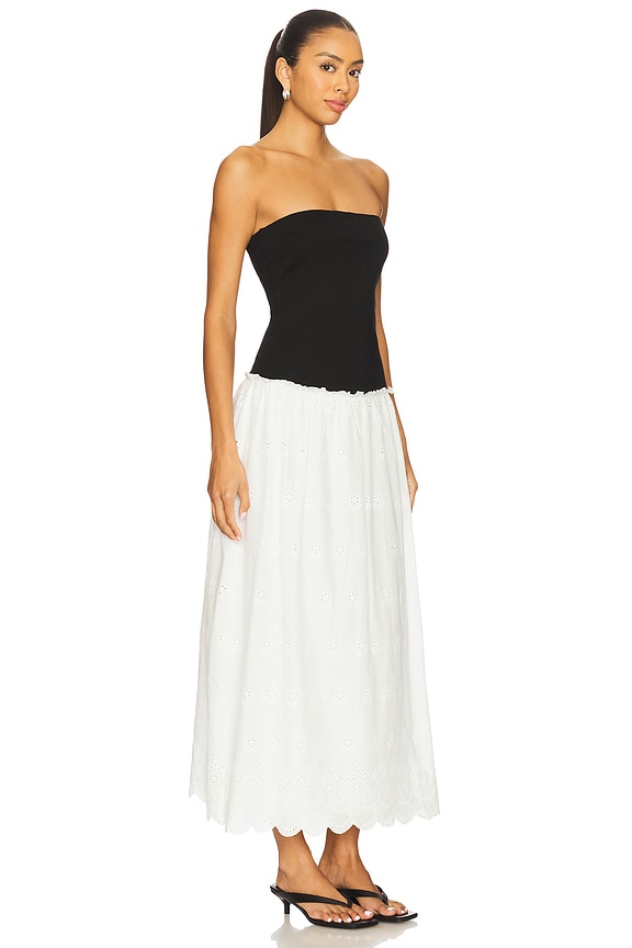 view 2 of 4 Elera Maxi Dress in Black & White