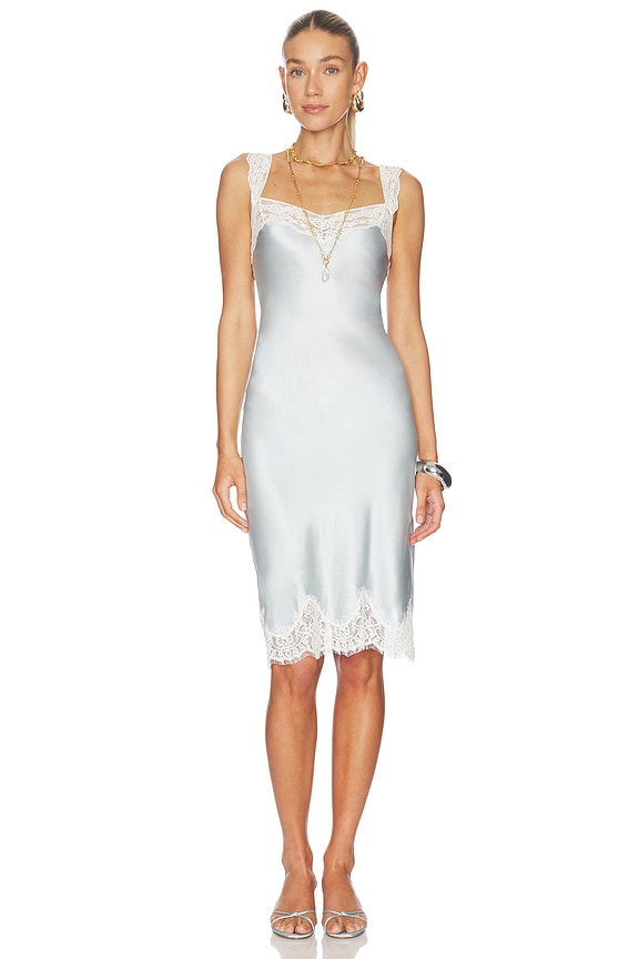 view 1 of 3 Camille Dress in Pale Blue