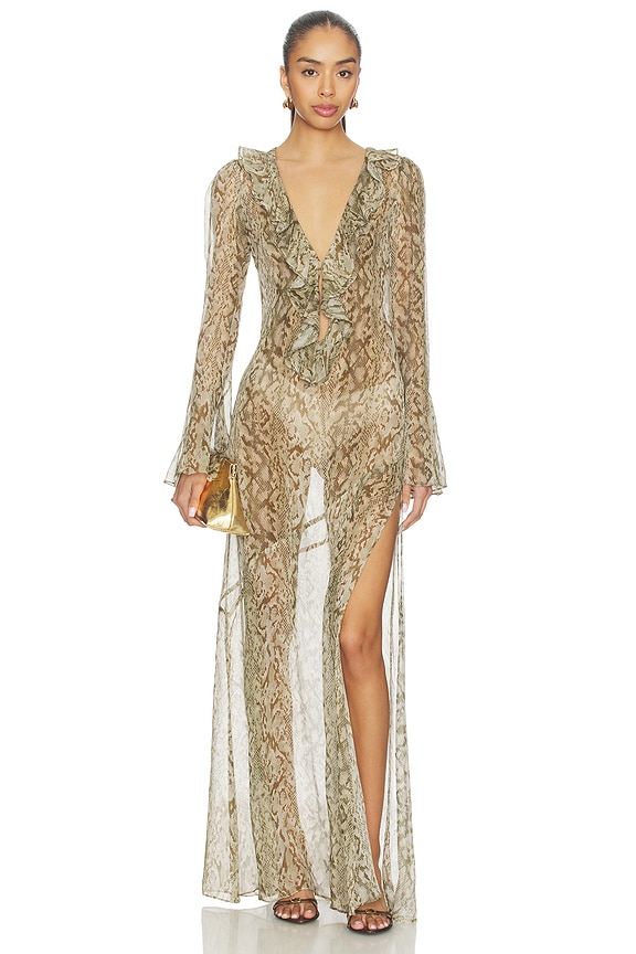 view 1 of 5 VESTIDO CASANITA in Snake