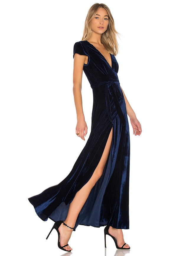 view 2 of 3 SID ラップドレス in Midnight Blue