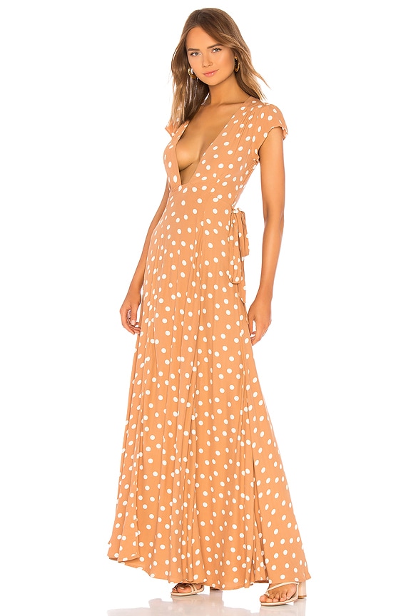 view 2 of 4 Sid Wrap Dress in Latte