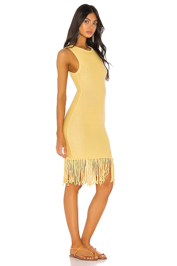 view 2 of 3 Marissa Dress in Yellow