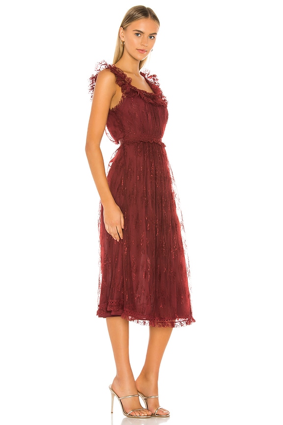 view 2 of 4 VESTIDO CORALINE in Cabernet