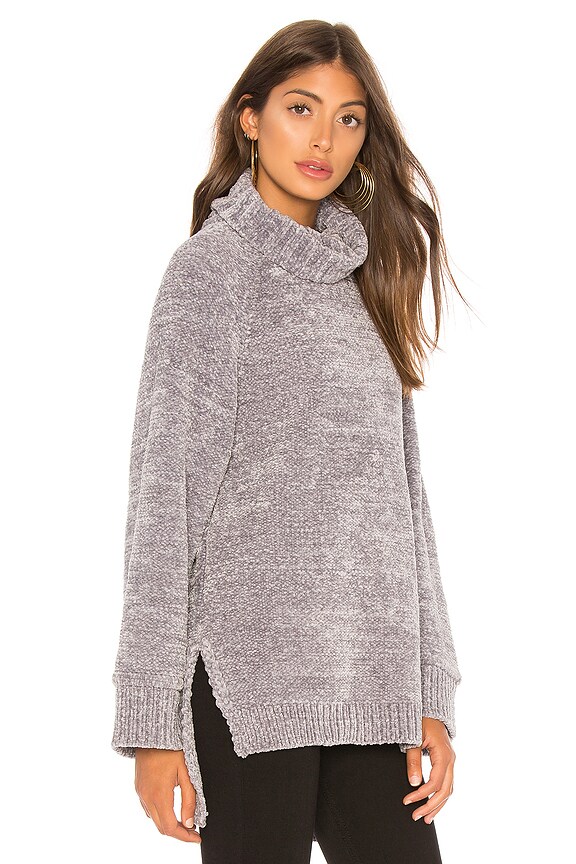 view 2 of 4 Payson Chenille Sweater in Gray