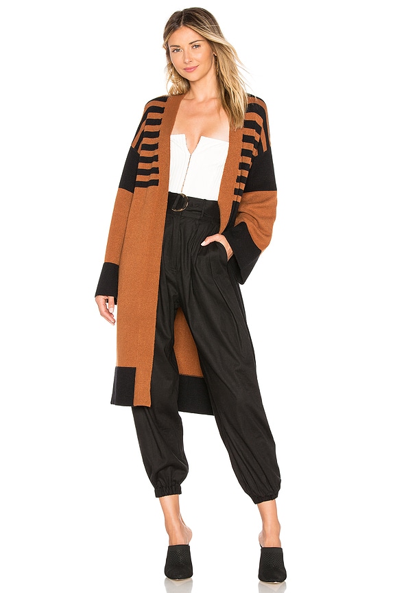 view 1 of 3 Betty Duster in Camel & Black