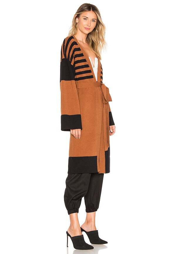 view 2 of 3 Betty Duster in Camel & Black