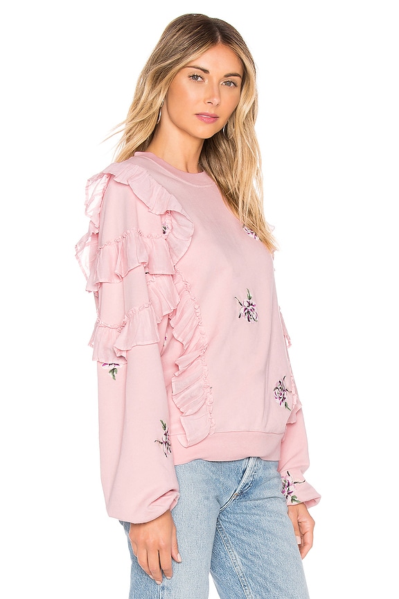 view 2 of 5 CAT フリル付きセーター in Blush Pink