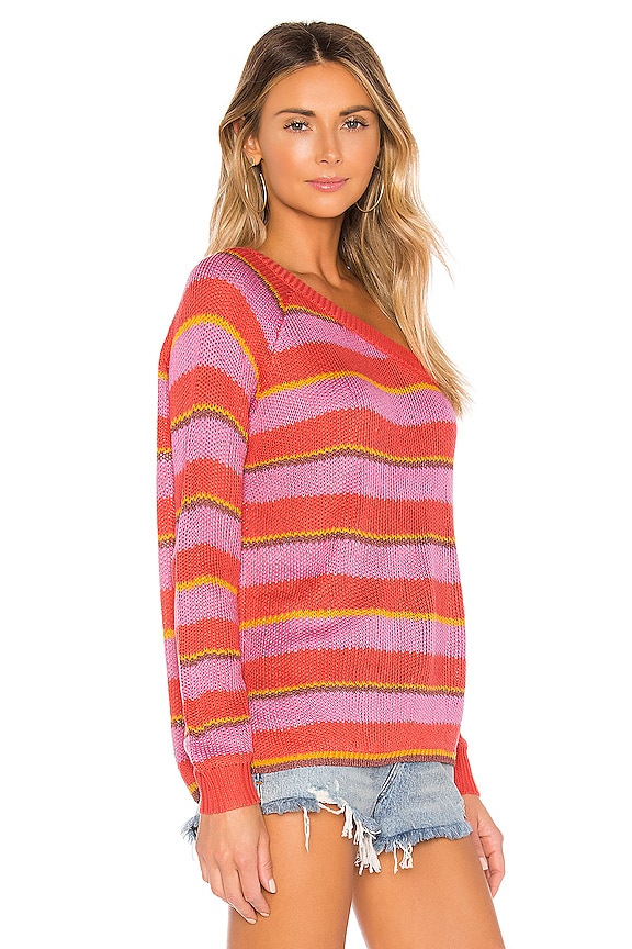 view 2 of 4 Dorado Sweater in Pink Stripe