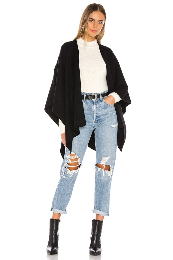 view 1 of 3 Sol Poncho in Black