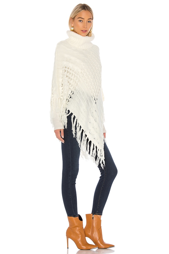 view 2 of 3 Saidey Poncho in Ivory