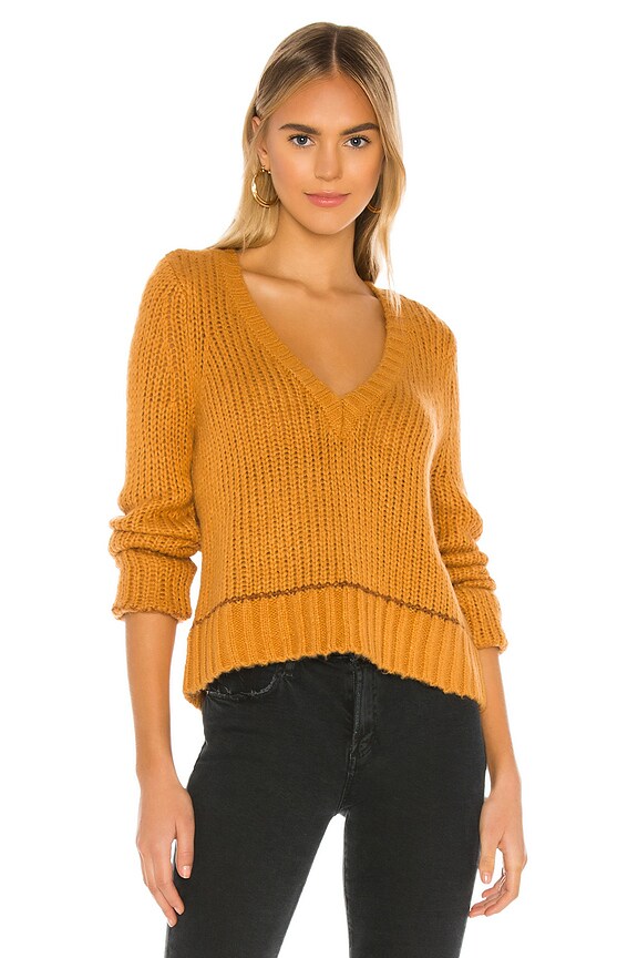 view 1 of 4 СВИТЕР OHARA in Mustard