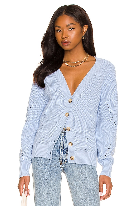 view 1 of 4 Natalia Cardigan in Sky Blue