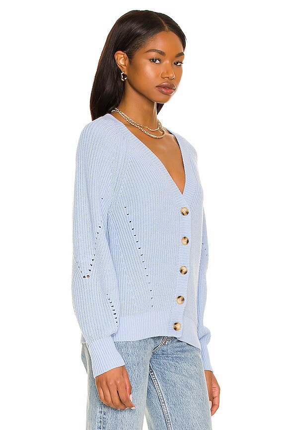 view 2 of 4 Natalia Cardigan in Sky Blue