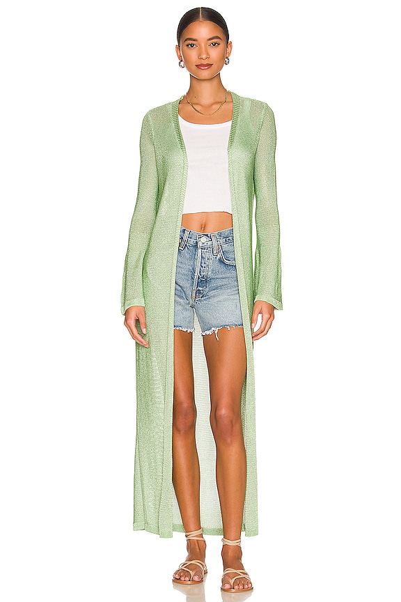 view 2 of 5 Wendy Robe in Light Green