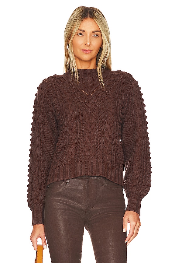 Tularosa Aristeia Sweater in Brown | REVOLVE