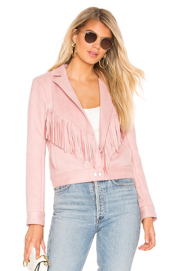 view 2 of 5 Veranda Jacket in Baby Blue in Pink