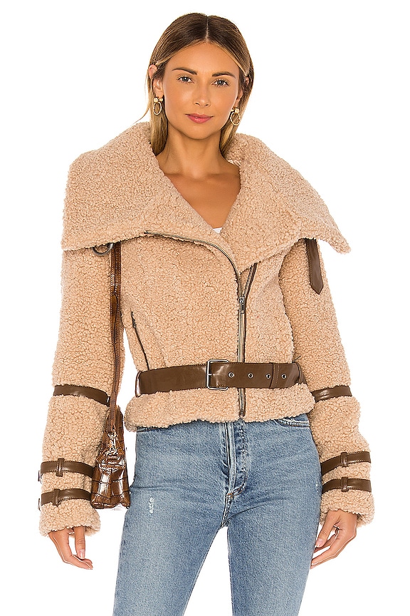 view 2 of 5 Bailey Moto Jacket in Camel