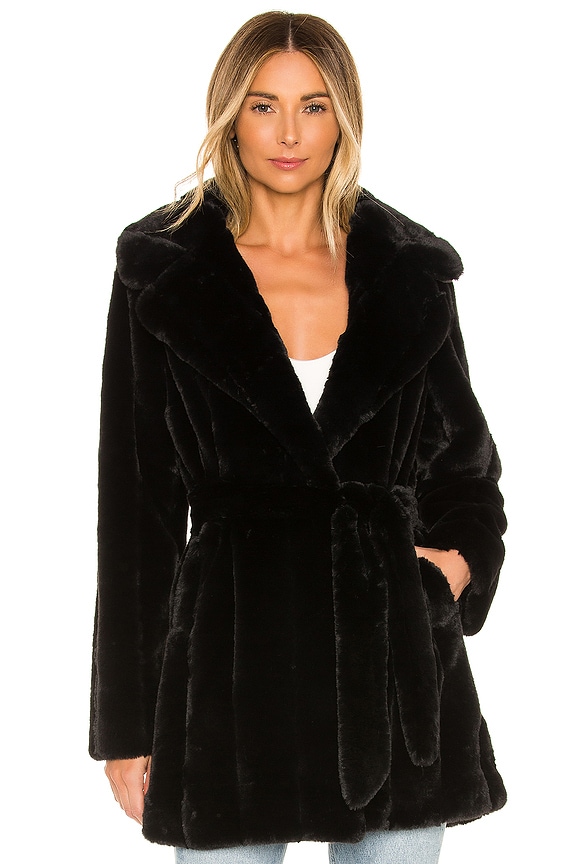 view 2 of 4 Rebecca Long Jacket in Black