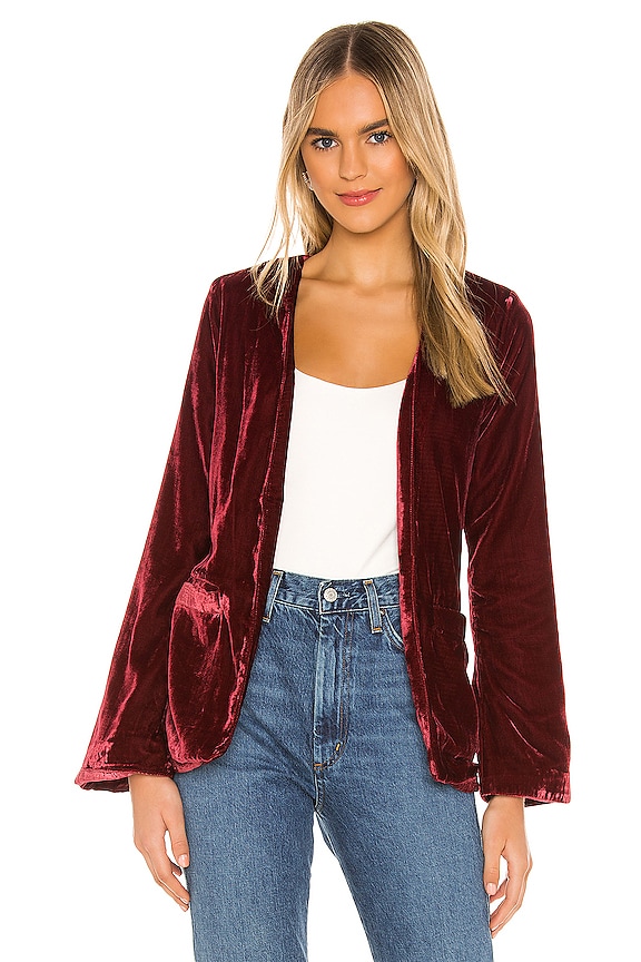 view 2 of 5 Daya Robe Jacket in Wine