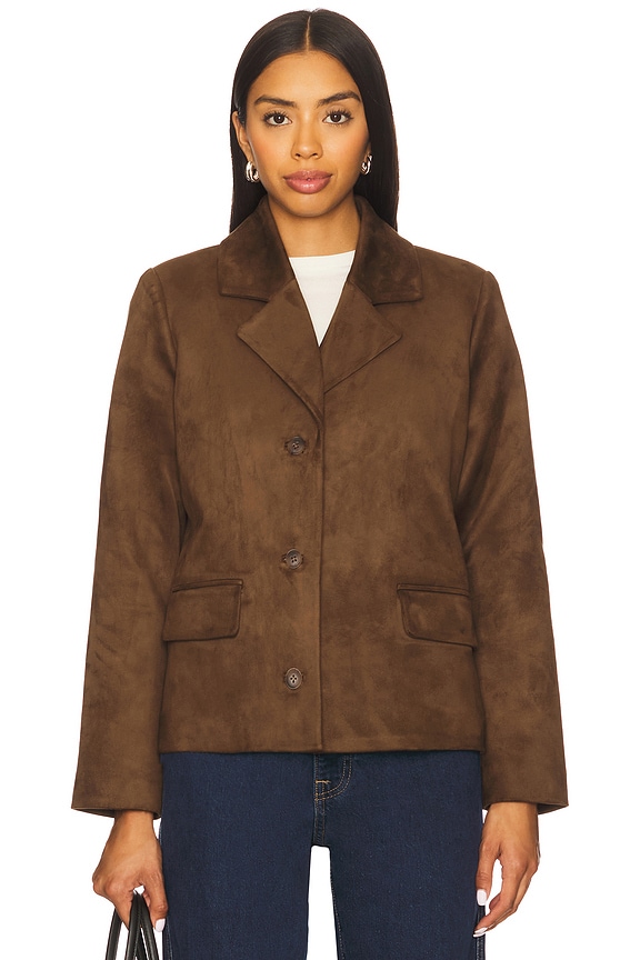 view 2 of 5 BLOUSON EVI in Dark Brown