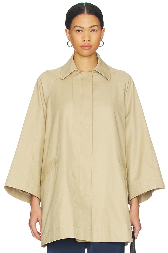 view 2 of 5 Penelope Coat in Tan