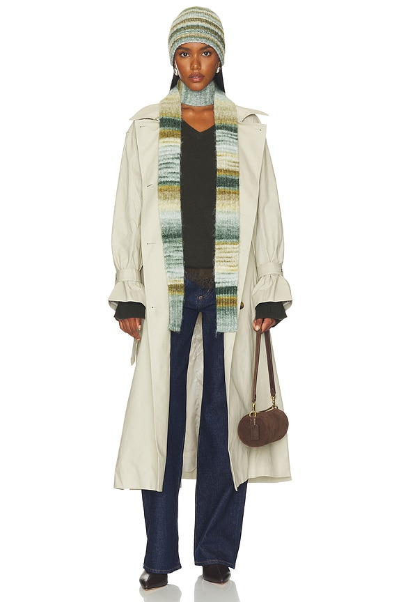 view 2 of 4 Melina Trench in Ecru