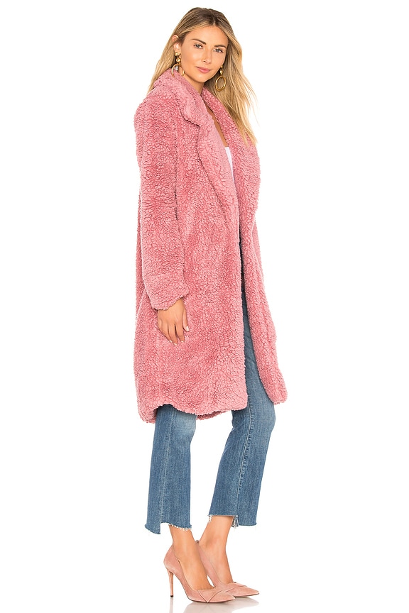 view 2 of 3 Long Violet Shag in Mauve