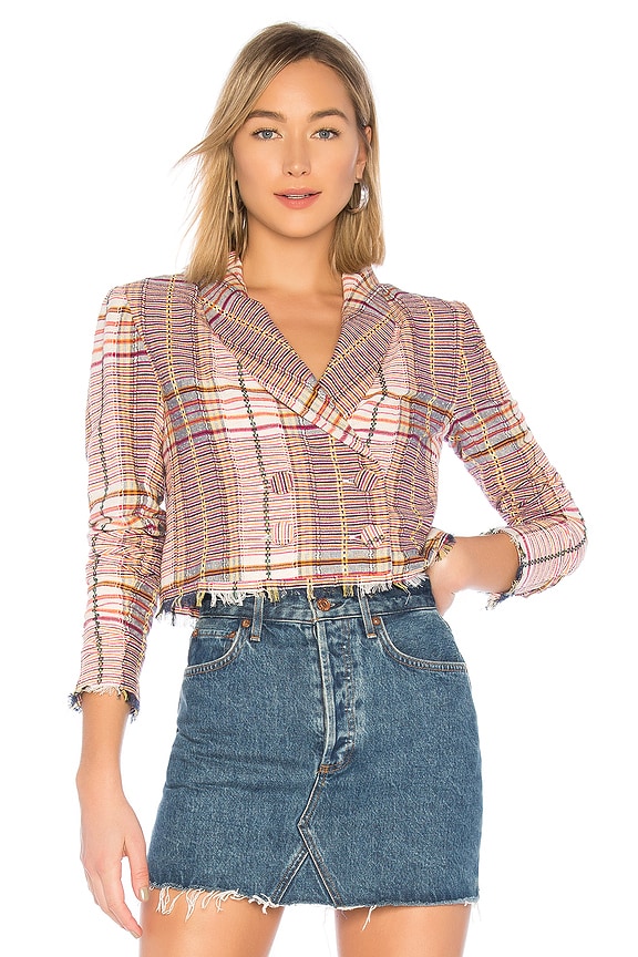 view 2 of 5 Kendra Jacket in Plaid Multi