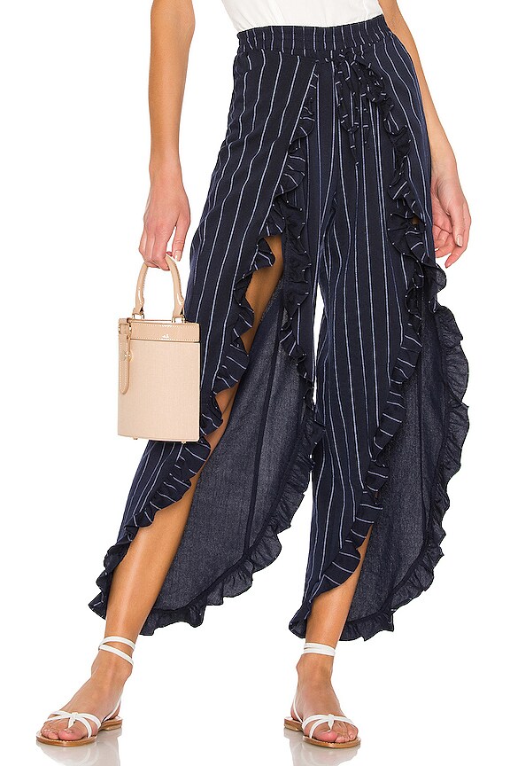 Tularosa Native Pants in Navy Stripe | REVOLVE