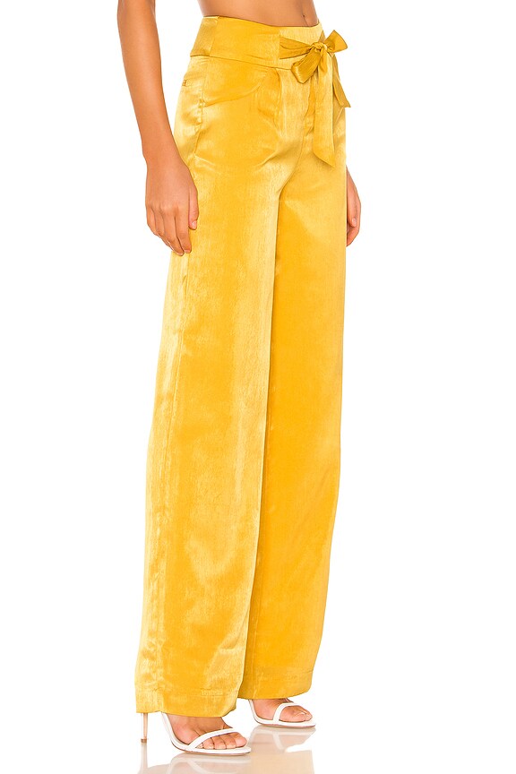 view 2 of 4 Andre Pants in Yellow
