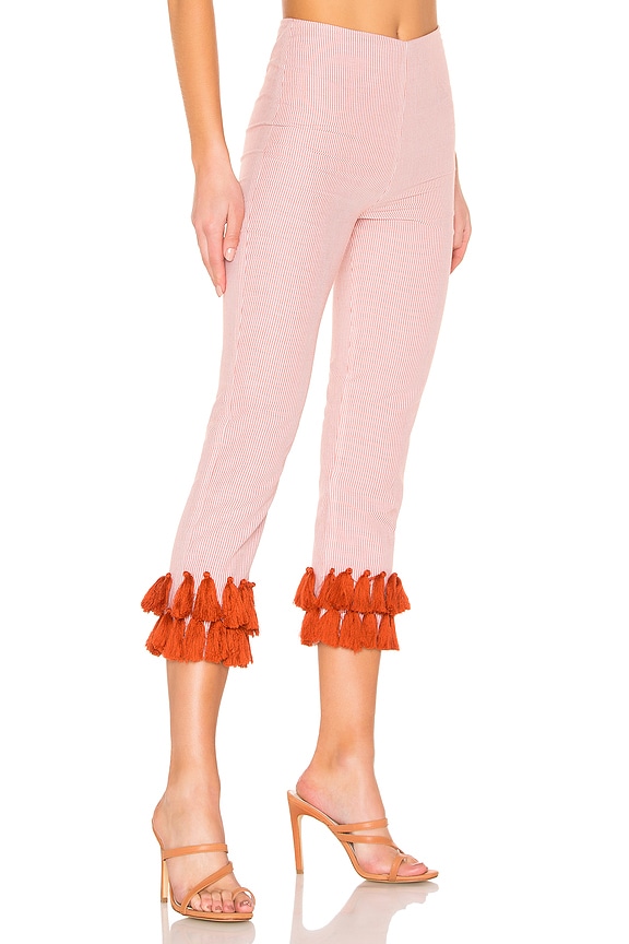 view 2 of 4 Lexi Pant in Rust Stripe