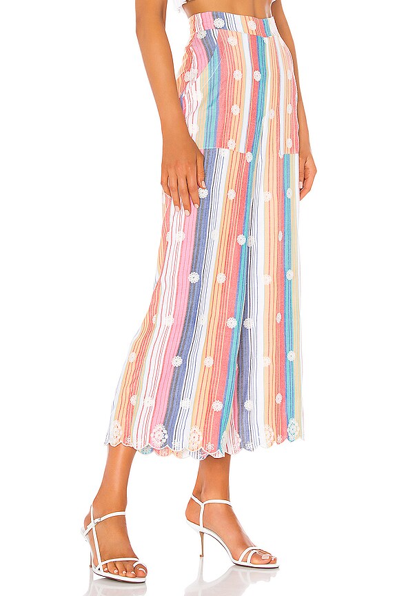 view 2 of 5 PANTALON LOIS in Multi Stripe