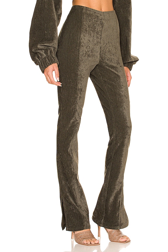 view 2 of 4 Valerie Pant in Olive Green