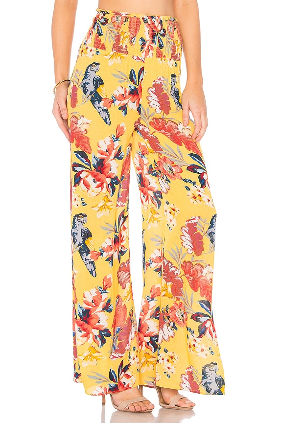 view 2 of 4 Ava Pant in Golden Parrot