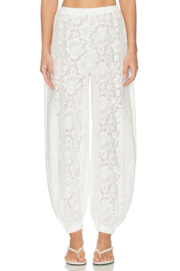 view 1 of 6 PANTALÓN DASHA in White