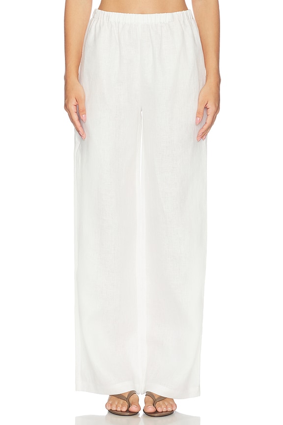view 1 of 6 PANTALON WILMA in White