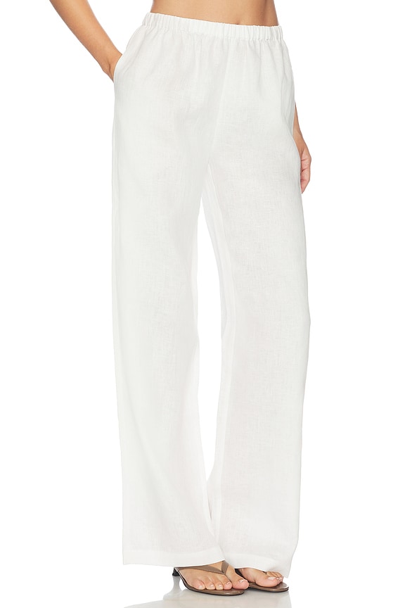 view 2 of 6 PANTALON WILMA in White