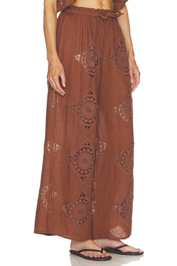 view 2 of 6 Claudia Pant in Brown