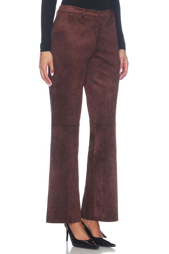 view 2 of 6 Nelly Pant in Dark Brown