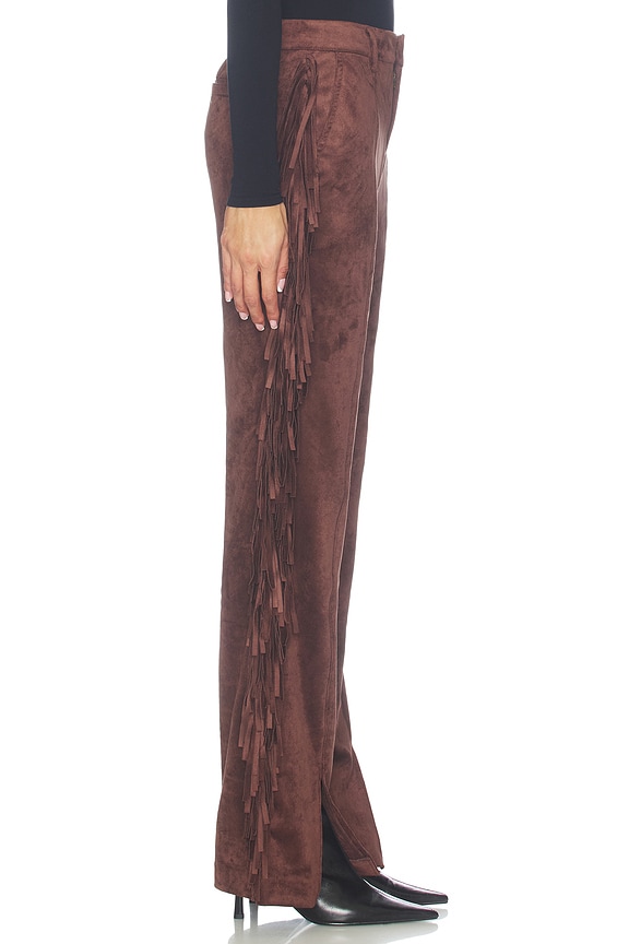 view 2 of 6 Miranda Pant in Chocolate Brown