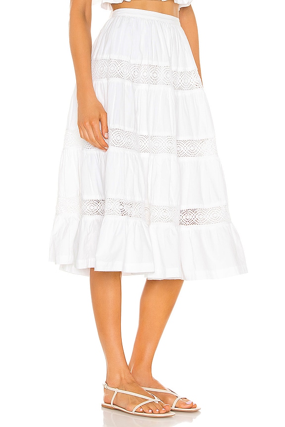 view 2 of 4 THELMA 스커트 in White