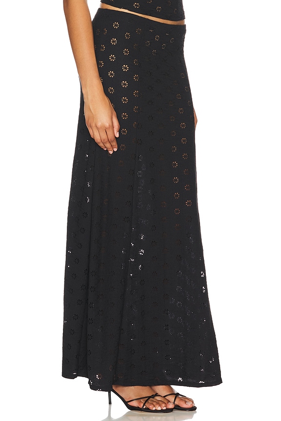 view 2 of 5 ELISE MAXI 스커트 in Black