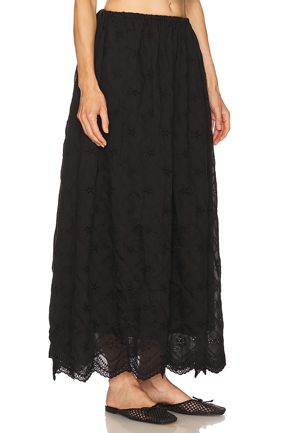 view 2 of 6 Sofiya Maxi Skirt in Black
