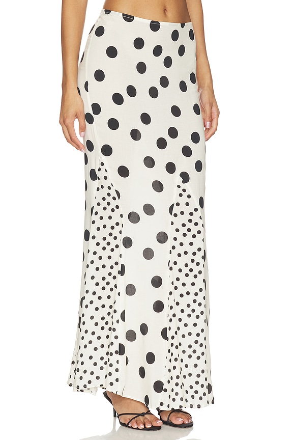 view 2 of 6 FALDA EKIN in Black & White Dot Mix