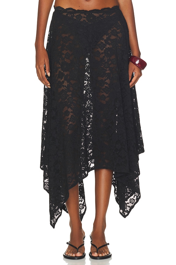 view 2 of 7 FALDA LACELLE  in Black